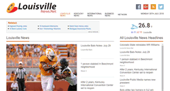 Desktop Screenshot of louisvillenews.net
